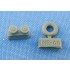 1/48 Wheels & Weighted Tyres for Messerschmitt Bf.109 B.C.E early ("Metzeler" tyres)