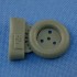 1/48 Wheels & Weighted Tyres for Messerschmitt Bf.109 F-2, F-4, G-2 ("Continental" tyres)