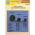 1/48 German Luftwaffe Aircrafts Wheel Chocks (Size 3)