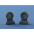 1/48 F-4C / F-4D / F-4E / F-4F Phantom II Wheels Set (No Mask Series,14 Resin Parts+2 PE)