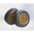 1/48 F-4C / F-4D / F-4E / F-4F Phantom II Wheels Set (No Mask Series,14 Resin Parts+2 PE)
