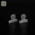1/48 Soviet Russian Fighter MiG-29 Wheels Set (Light Series)