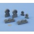 1/48 McDonnell Douglas F-15 Eagle E/I/K Wheels Set - (No Mask Series)