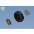 1/48 McDonnell Douglas F-15 Eagle E/I/K Wheels Set - (No Mask Series)