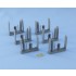 1/48 US Bomb 500 Lbs Mk-82 Snakeye w/Mk15 Mod IV Fin (6 Sets: 4 Different Nose+Decal)