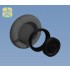 1/48 Focke-Wulf Fw.190 A/F/G/D Wheels (Late Disk, Continental Tyre)