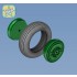 1/48 Soviet/Russian Ka-27 Ka-32 Wheels and Tyres Set