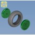 1/48 Soviet/Russian Ka-27 Ka-32 Wheels and Tyres Set