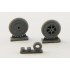 1/72 Messerschmitt Bf-109 F-2/4, G-2 Wheels Set