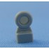 1/72 F/A-18 E/F Super Hornet Main and Front Wheels set (No Mask Series)
