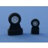 1/72 F/A-18 E/F Super Hornet Main and Front Wheels set (No Mask Series)