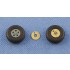 1/72 Supermarine Spitfire Resin Wheels Set(No Mask Series,5 Spoke+Smooth Tyres+Resin+PE) 
