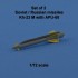 1/72 Soviet Kh-23M (AS-7 Kerry) Missile (x2) + APU-68 Launcher (x2)