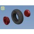 1/72 Soviet Yak-52 Main and Tail Wheels Set (No Mask Series)