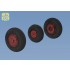 1/72 Soviet Yak-52 Main and Tail Wheels Set (No Mask Series)