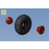 1/72 Soviet Yak-52 Main and Tail Wheels Set (No Mask Series)