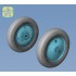 1/72 I-16/I-153/I-15Bis Wheels (No Mask Series)