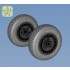 1/72 Messerschmitt Me.262 Type 2 Wheels Set (No Mask Series)