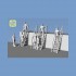 1/200 WWII Royal Navy Figures In Working Positions Set 2