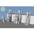 1/350 WWII Royal Navy Figures In Working Positions Set 2