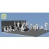 1/350 WWII Royal Navy Figures In Working Positions Set 2