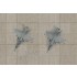 1/48 Airfield Tarmac Sheet: Modular Generic Concrete Slabs (Length: 593mm, Width: 400mm)