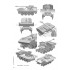 Nuts & Bolts Vol.09 - 7.5cm Pak 40/4 Auf Gep.Sfl.RSO (60 pages, photos & drawing)