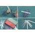 Non-scale Scribing Templates 110 for Gunpla