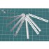 Non-scale Scribing Templates 110 for Gunpla