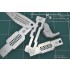 Non-scale Scribing Templates 135 for Gunpla