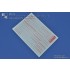 1/144 & 1/100 Detail-Up Decal 03 Red for Gunpla