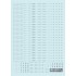 1/144 & 1/100 Detail-Up Decal 205 Dark Grey for Gunpla