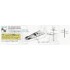 1/700 IJN Vessels Sail Beams & Propeller Cage (PE Size: 60mm x 73mm)