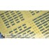 1/700 WWII IJN Warship Nameplates (1 Photo-Etched Sheet)