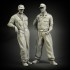 1/35 Waffen-SS Camo Overall Tankers set (2 figures)