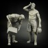 1/35 British RAC North Africa Refuelling Soldiers set (2 figures)