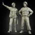 1/35 US Army PTO Tankers set (2 figures)