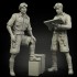 1/35 British RAC officers North Africa set (2 figures)