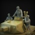1/35 DAK Turret Figures set for Pz III & Pz IV Tanks (3 figures)