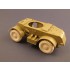1/35 Road Wheels for WWII British Armoured Car "Staghound" (4pcs)