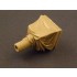 1/35 WWII German Stug III Welded Mantlet with Canvas Cover