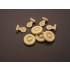 1/35 Road Wheels with Spare for British Scout Car "Dingo" (4pcs)