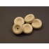1/35 Road Wheels with Spare for Humvee (Early Pattern) (5pcs)