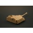 1/35 WWII German StuG III G Upper Hull/Barrel with Canvas Cover