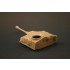 1/35 WWII German StuG III G Upper Hull/Barrel with Canvas Cover