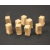 1/35 4-Gallon British "POW" Canisters (12pcs)
