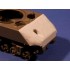 1/35 Concrete Armour for WWII US M4A3 Sherman (VVSS suspension)