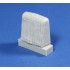 1/35 Cooler Mask with Canvas Cover for WWII German SdKfz.7