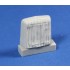 1/35 Cooler Mask with Canvas Cover for WWII German SdKfz.7