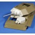 1/35 Mantlet & MG Turret for British Crusader I/II Tanks